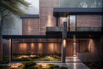 3d modelling, interior, rendering with  ai