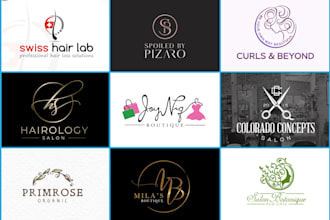 do make a luxury fashion boutique cosmetics beauty logo design
