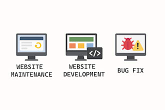 maintain, update, and fix your website