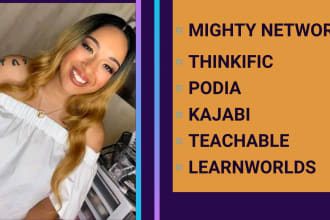 mighty networks, circle so, kajabi, online community setup