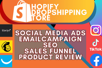 do automated shopify store marketing shopify promotion boost shopify SEO sales