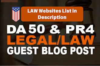 publish law guest posts on legal website