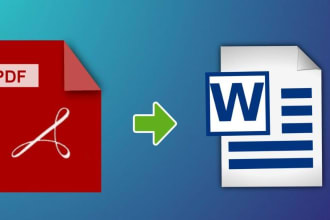 convert PDF to word editable or PDF to excel