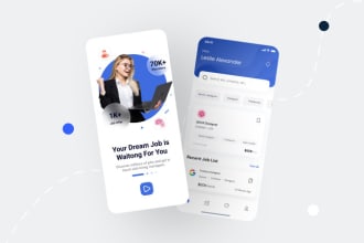 design UI UX design for mobile app designs using figma, wireframes, prototypes