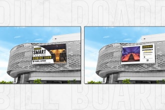 design billboard, outdoor and banner
