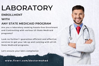 do enrollment for laboratory with 50 state medicaids