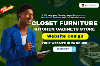 design a profitable kitchen cabinet store furniture store modern kitchen website