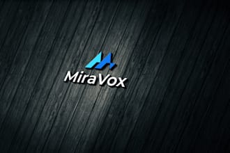 create minimal and 3d view business logo design
