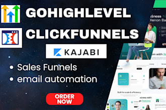 be your gohighlevel, kajabi, teachable, clickfunnel, or course website expert