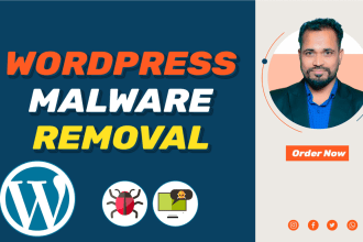 do wordpress malware removal and provide a secure website