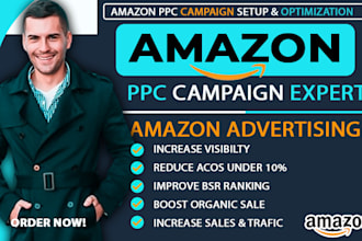 expert amazon PPC campaign management sponsored ads setup amazon PPC optimize