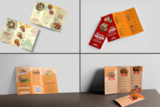 design food flyer, food poster or digital restaurant menu