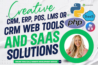 create custom CRM, erp, pos and business management solutions