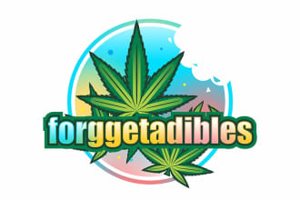 design a unique corporate weed, cannabis logo for your company