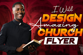 design an amazing church flyer