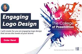 create an engaging logo design