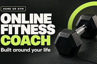 create your custom workout plan for home or gym