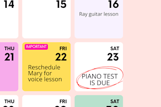 do scheduling for you