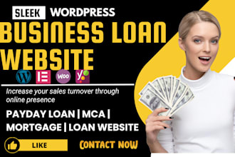 build loan website business loan, mca, payday loan website mortgage loan website
