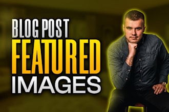 design creative feature images, blog posts, website header, and blog header