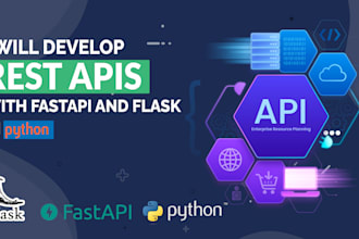 develop rest apis with fastapi and flask in python