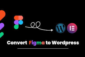 convert figma to wordpress or figma to elementor