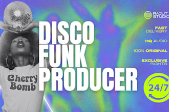 produce and remake beat funk, disco, soul or rnb in 24 hours