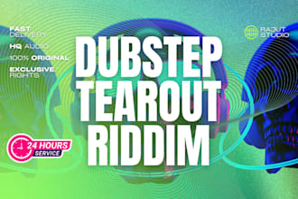 remix or produce dubstep, techno, riddim, metalstep with HQ