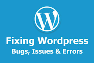 fix your wordpress website bugs