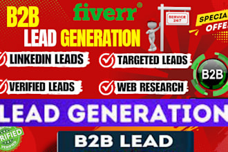 pro b2b lead generation high targeted lead generation, linkedin lead generation