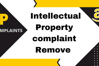 reinstate suspended amazon listing, remove intellectual property violation