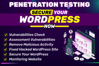 do penetration testing to find out and fix website weak points