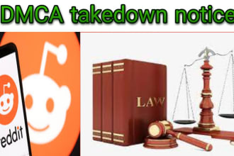 takedown reddit infringing content under dmca