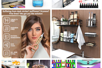 create 3d product modeling and rendering for amazon listing