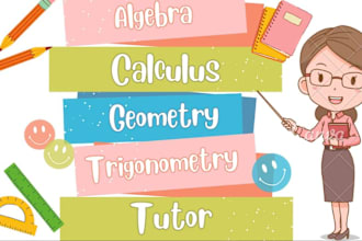 teach you mathematics, calculus and algebra