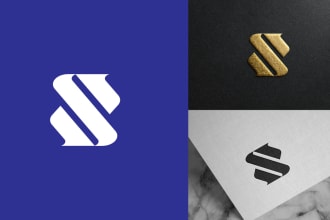 create eye catching initial letter logo for your brand