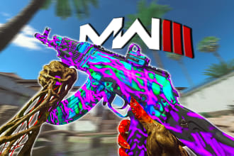 create captivating thumbnails for your gaming videos cod warzone, mw2, mw3