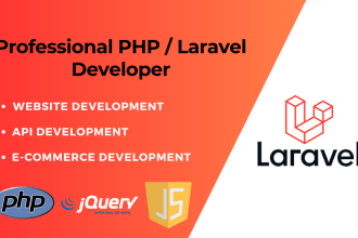 be your expert php laravel developer