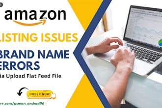 fix amazon product listing issues stranded suppressed listings brand name errors