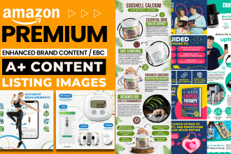 design professional amazon KDP book a plus content