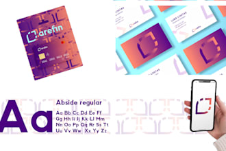 do brand style guide and minimalist logo design