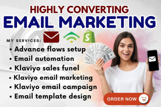 setup klaviyo email marketing flows, shopify marketing, klaviyo email automation