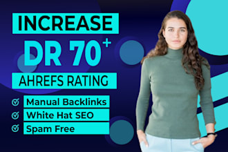 increase domain rating ahrefs dr using high authority seo backlinks