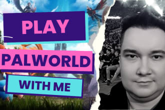 play palworld and be your gaming buddy