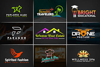 do modern minimalist tech, crypto, app, or website logo design