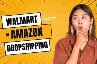 manage walmart to amazon dropshipping accounts