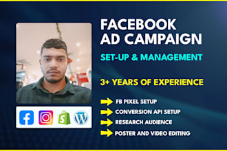 develop and manage your facebook and instagram ad strategy