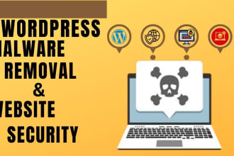 clean hacked wordpress site and malware professionally