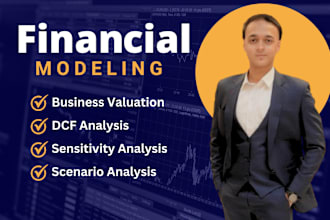 do financial modelling, business valuation and discounted cash flow model or dcf