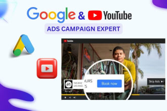 setup you tube ads video marketing google ads youtube ads campaign